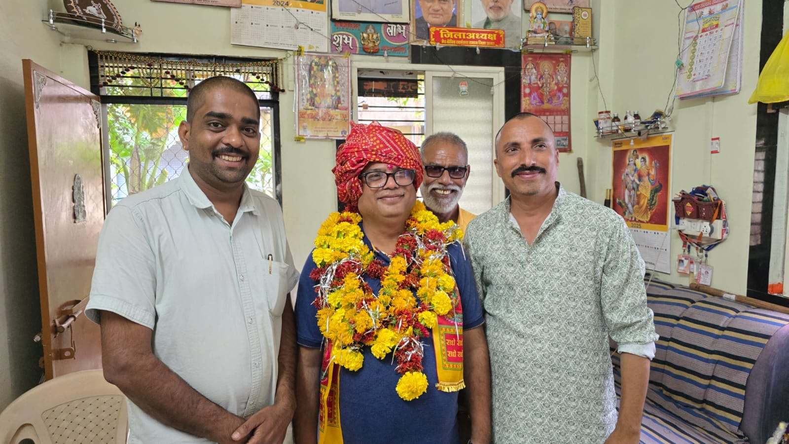 सुसनेर पहुँचे मप्र श्रमजीवी पत्रकार संघ सम्भागीय अध्यक्ष का ब्लॉक इकाई ने किया स्वागत