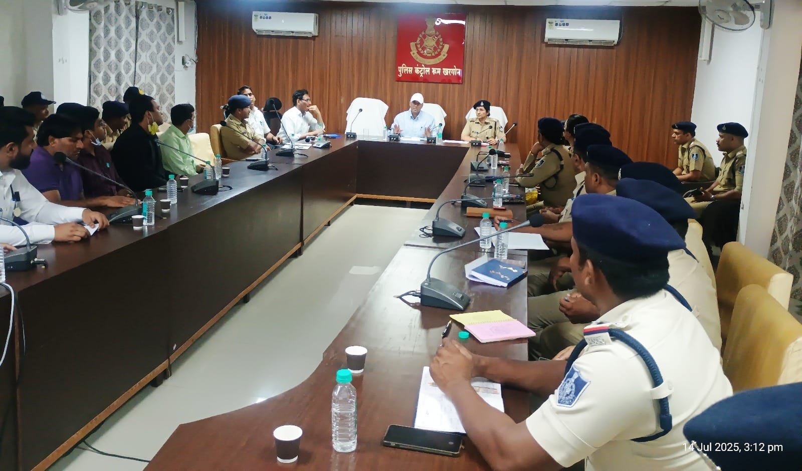 पायलट प्रोजेक्ट के रूप में ICJS प्रणाली व CCTNS के सफल क्रियान्वयन के लिए पुलिस अधीक्षक द्वारा ली गई समन्वय बैठक