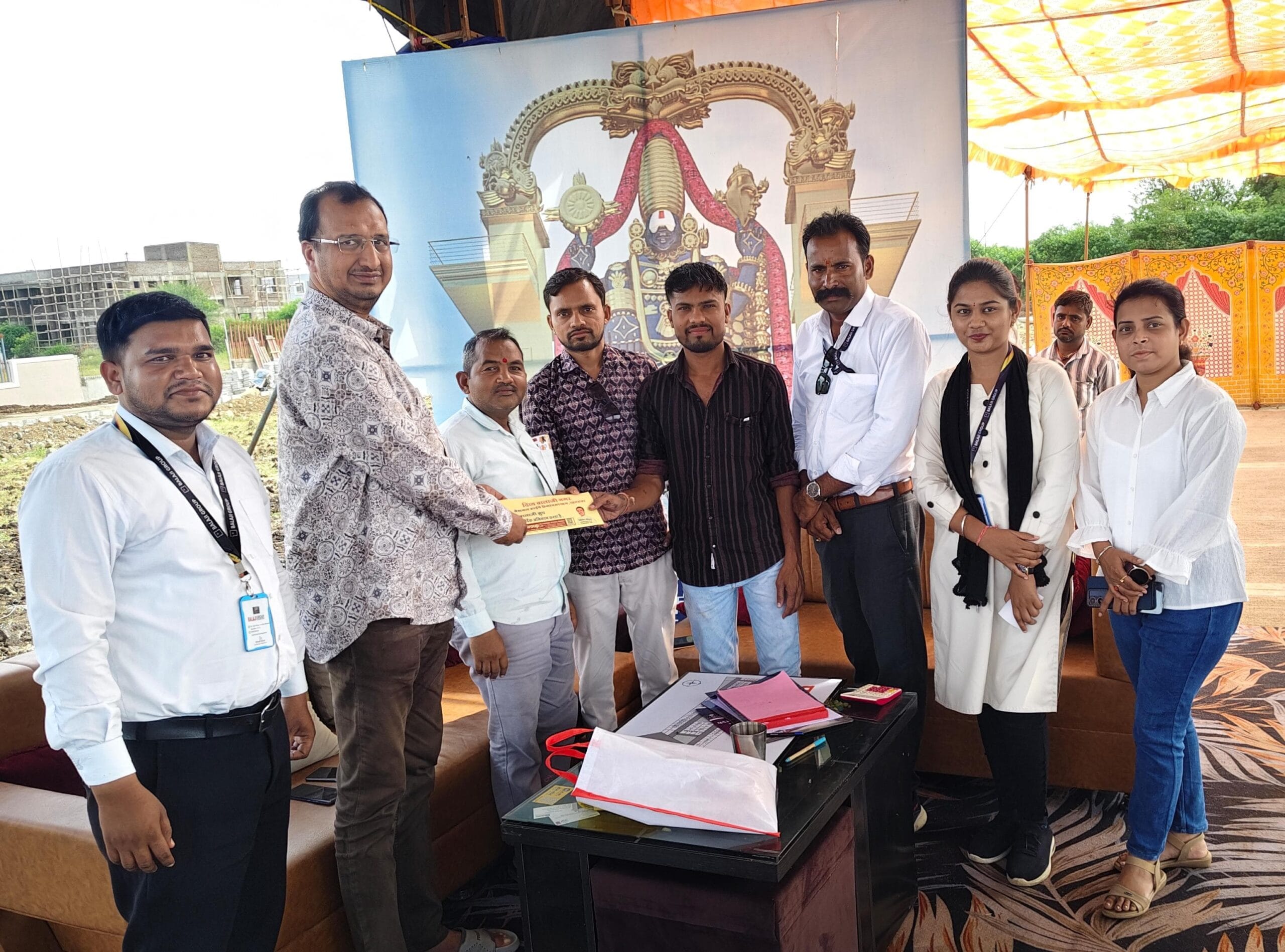 पद्मावती धाम में बालाजी ग्रुप का तीन दिवसीय आवास मेला शुरू,हो रही शानदार बुकिंग लकी ड्रा में मिलेंगे लाखों के पुरस्कार