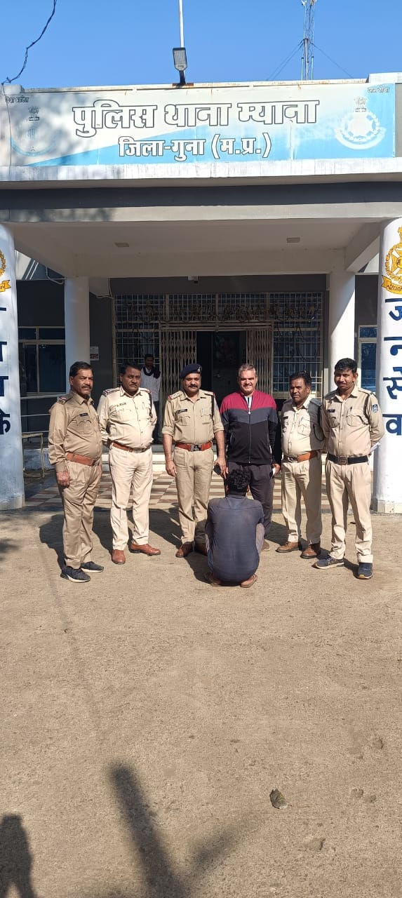 म्‍याना थानांतर्गत ग्राम कांदई में महिला की हत्‍या के मामले में पुलिस की तत्‍पर कार्यवाही, महज 08 घंटे के भीतर ही आरोपी किया गिरफ्तार