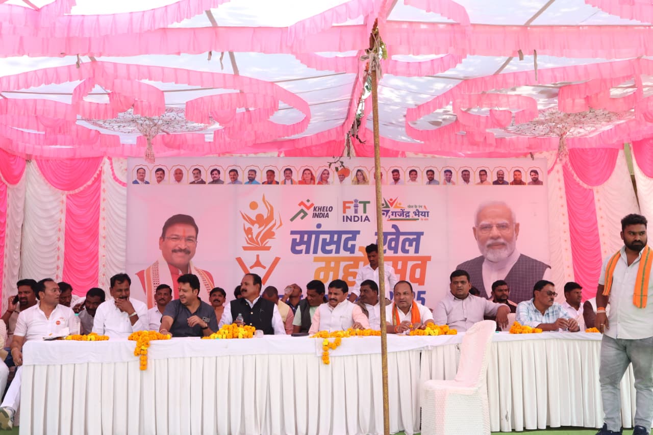 लोकप्रिय विधायक श्री श्याम जी बरडे ने सांसद खेल महोत्सव 2025 का पानसेमल मंडल में भव्य शुभारंभ कीया