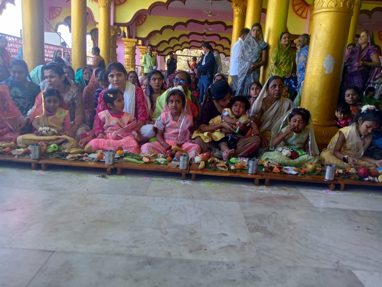 नौ कन्याओं एवं भैरव का होता है हर मंगलवार को पुजा अर्चना