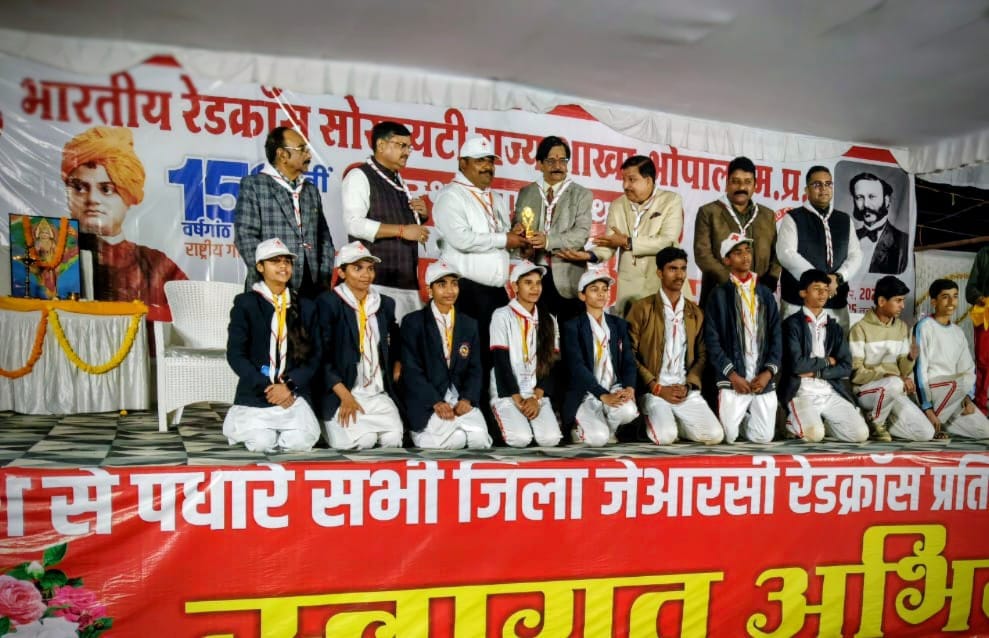 राज्य जूनियर रेडक्रॉस शिविर पांच दिवसीय सद्भावना शिविर में 28 जिलों के सैंकडों जूनियर्स ओर काउंसलर को किया प्लास्टिक के प्रति जागरूक