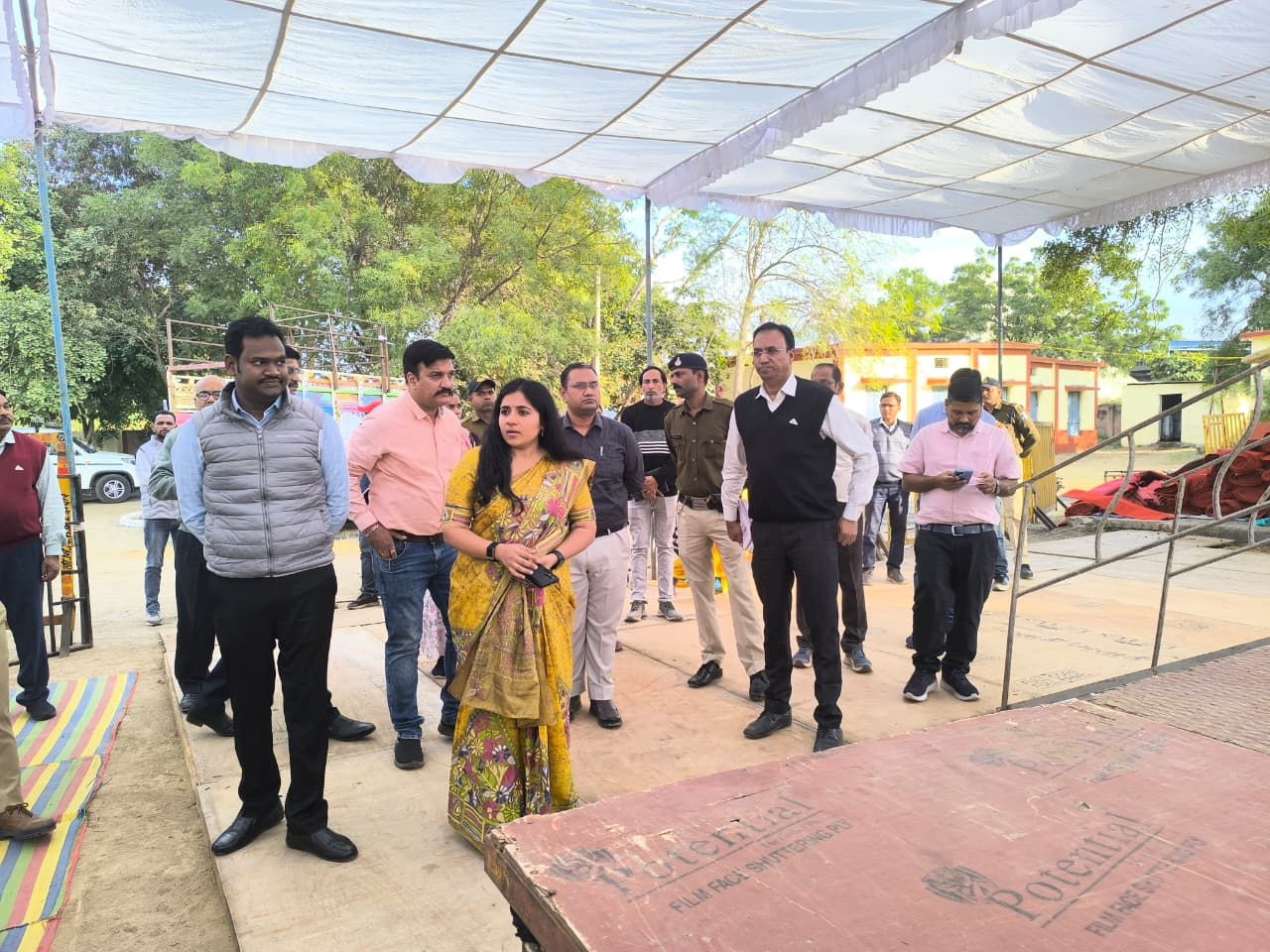 राज्यपाल श्री पटेल ग्राम पानवा में 23 दिसंबर को करेंगे हितलाभ वितरण कलेक्टर और पुलिस अधीक्षक ने किया तैयारियों का निरीक्षण