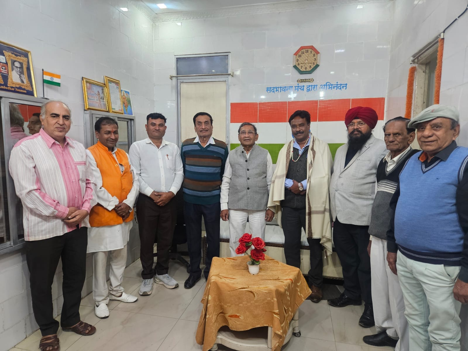 एनजीओ पब्लिक फोरम प्रदेश अध्यक्ष बनने पर श्री मनसारे का सद्भावना ने किया सम्मान