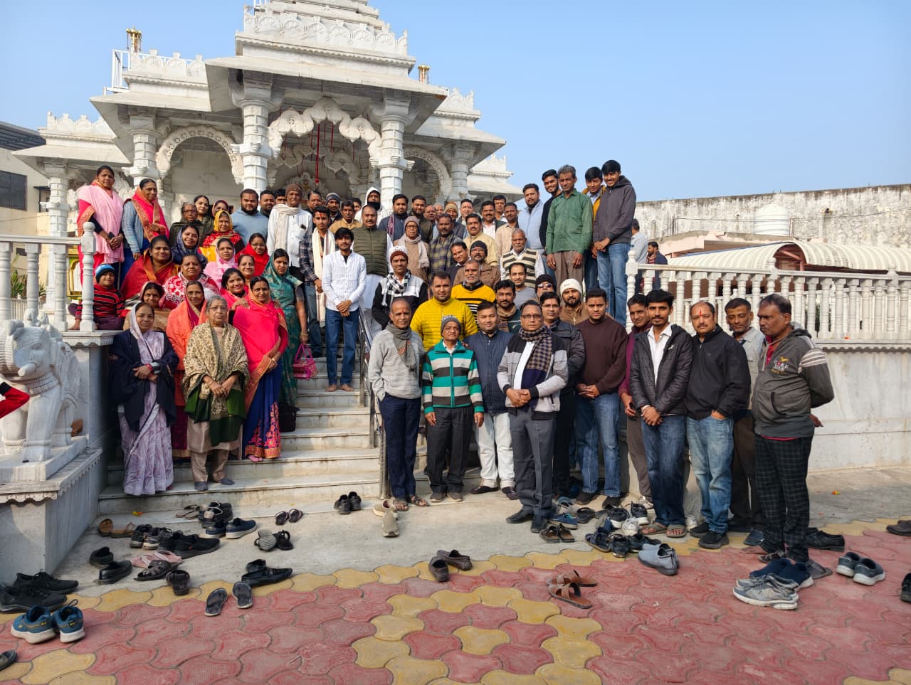अंकित बोथरा के शत्रुंजय महातीर्थ पालीतणा की चौविहार छठ करके 7यात्रा पूर्ण होने पर निकाली बहुमान यात्रा, भगवान आदिनाथ के लगे मंगलकारी जयकारे