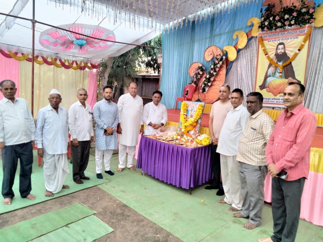 शाहपुर में संत रविदास जयंती हर्षोल्लास के साथ मनाई गई …