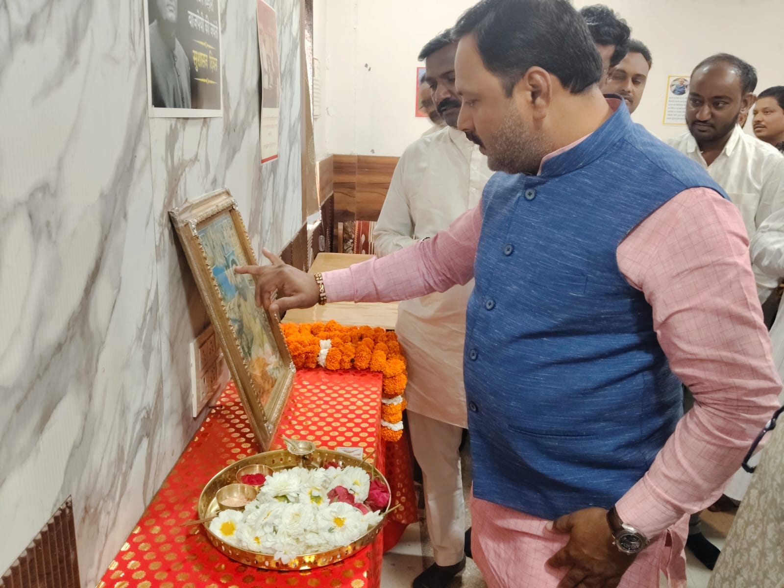 नगर परिषद शाहपुर में संत श्री रविदास महाराज की जयंती मनाई गई