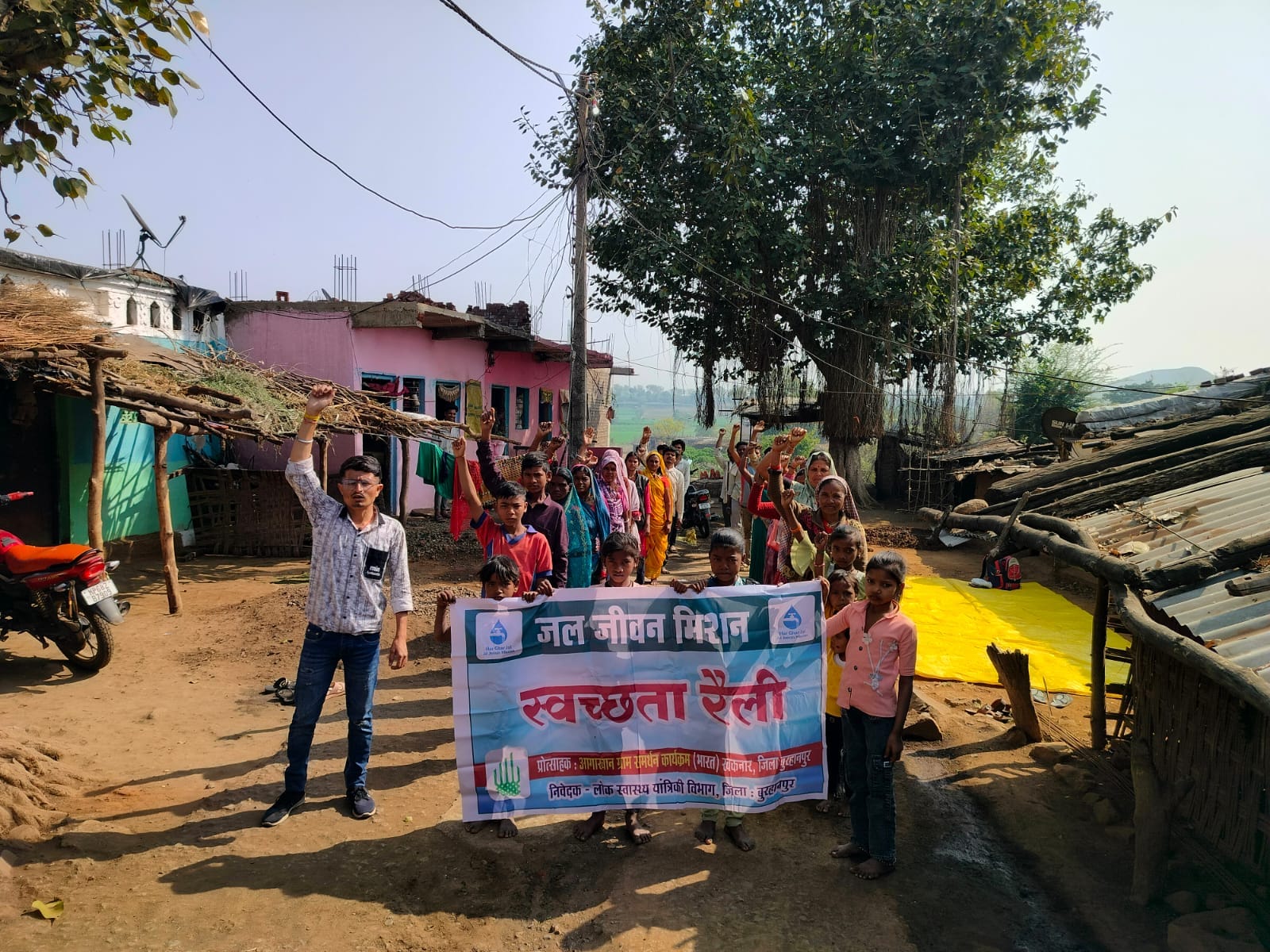 खकनार क्षेत्र के 67 गांवों में स्वच्छता की अलख –आगा खान ग्राम समर्थन कार्यक्रम भारत द्वारा जागरूकता अभियान