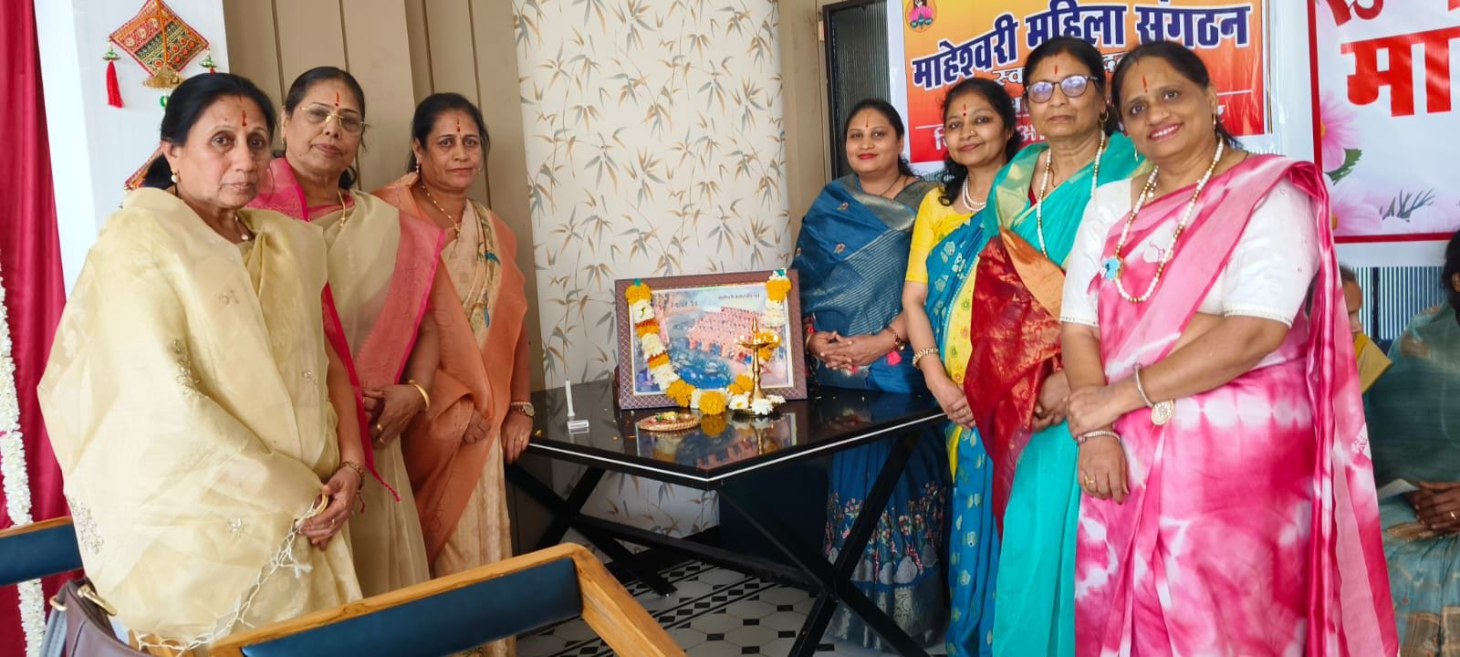 रजनी संजय बजाज माहेश्वरी महिला संगठन की जिलाध्यक्ष चुनी गई